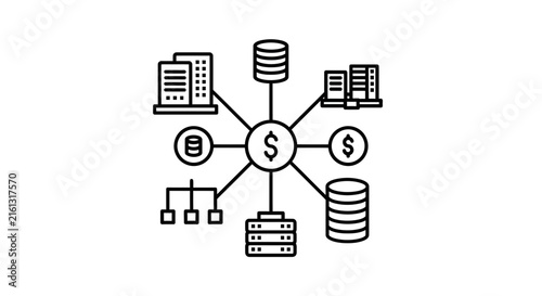 Centralized financial data management and business operations hub