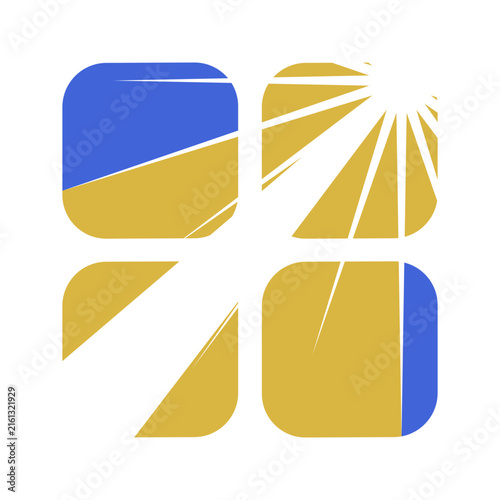 Abstract Sun And Sky Logo