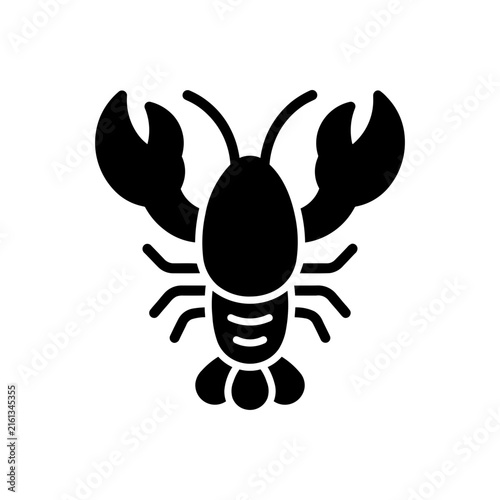 Powerful ocean claw harvest icon