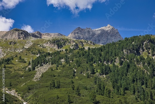 Zillertal, Östereich, Schlegeissee, Blick von der Staumauer