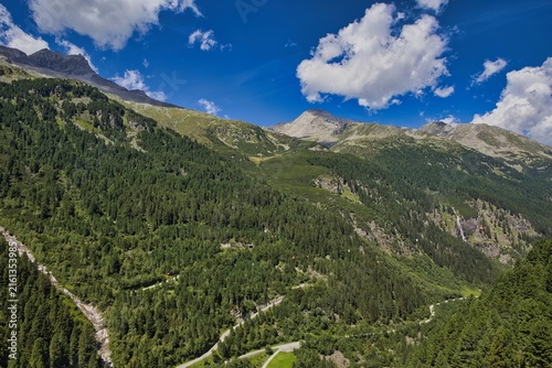 Zillertal, Östereich, Schlegeissee, Blick von der Staumauer