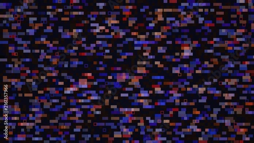 Foto Digital glitch background with colorful pixelated noise and corrupted data texture
