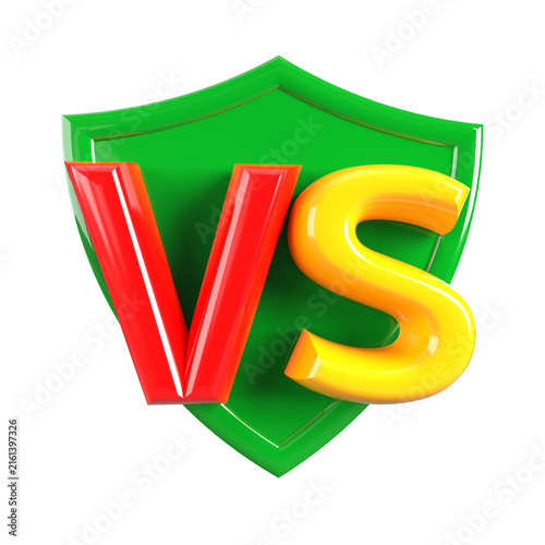 Versus football against team 3d vs icon 