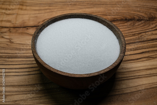 Bild auf Leinwand A multipurpose, economical and ecological salt compound: sodium bicarbonate