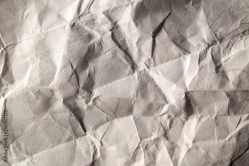 White Crumpled Origami Paper