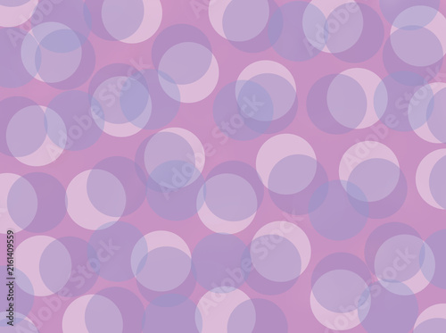 pink circles background
