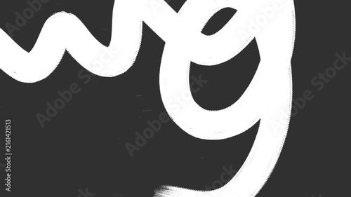 Doodle noise, dust and grain on old damaged film surface. Retro film texture featuring doodle noise, dust particles, grain, scratches, and damaged film surface details 4K video