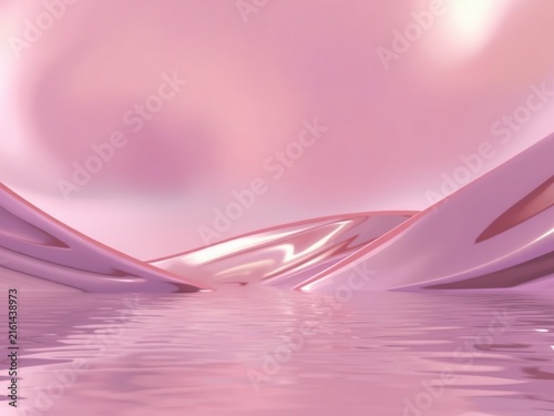 pink and blue