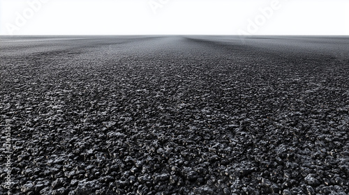 Seamless asphalt road texture background for highway construction and urban infrastructure.