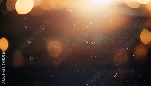 retro film overlay with scratches dust grain texture and bokeh light leaks