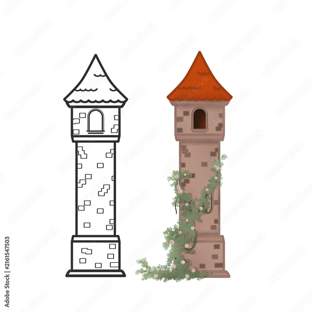 Obraz premium tower of castle
