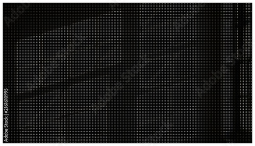 Geometric halftone squares in sepia earth tones.