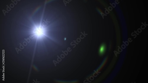 Cooke Varotal 20-100mm Dramatic lens flare effect - abstract background for creative project