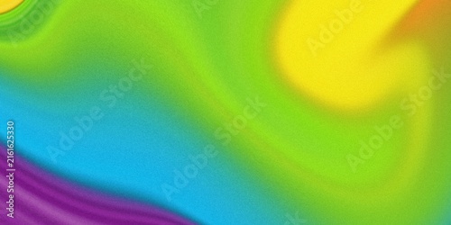 Canvastavla Vibrant abstract gradient background with flowing neon green yellow blue and pur