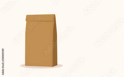 Brown Paper Lunch Bag Cartoon High Resolution Picture