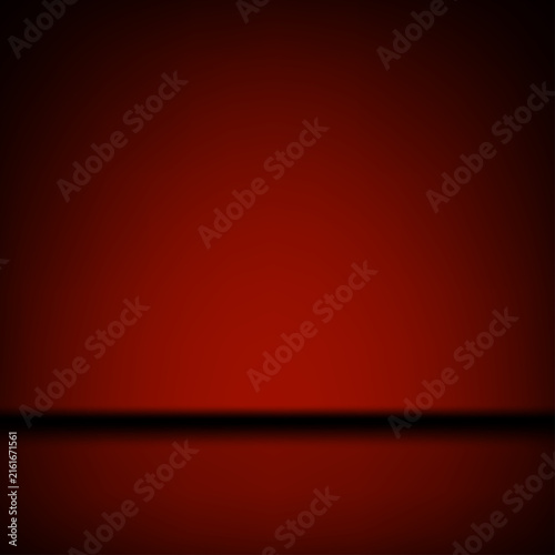 Fotografie Red studio background