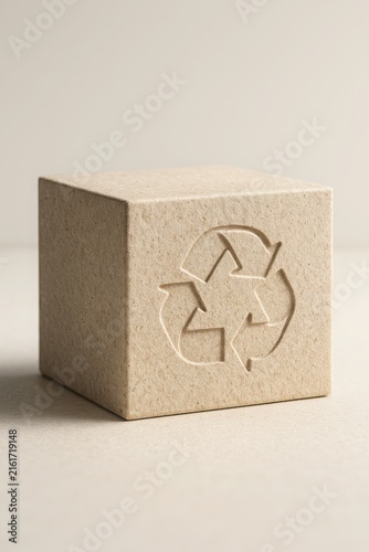 Concept of sustainable packaging eco friendly materials and circular economy solutions