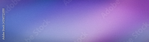 Blurred blue purple violet gradient background wide tech abstract grainy wallpaper template