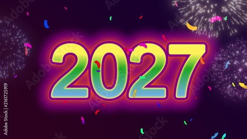 2027 New Year Celebration Amazing Celebrate Videos