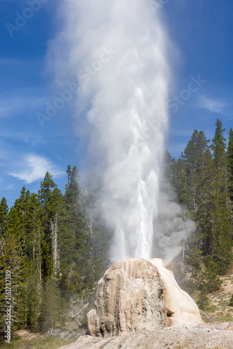 Geothermal geyser