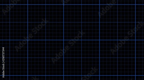 Blue Moving Grid Line Animation Graph Pattern Technology Background