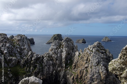 The Pen-Hir point in Brittany in France, Europe