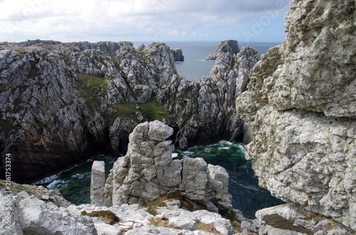 The Pen-Hir point in Brittany in France, Europe