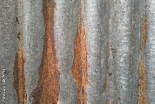 Canvastavla rusty metal background Rusty metal surface texture with corrosion and weathered