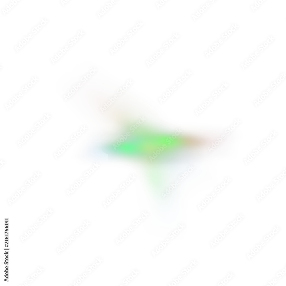Fototapeta premium Rainbow light prism effect, transparent background. Hologram reflection, crystal flare leak shadow overlay.