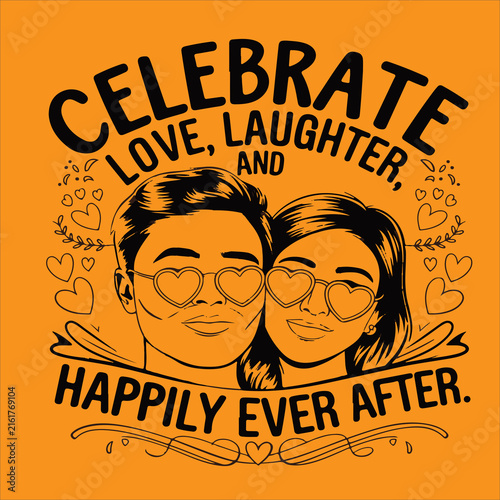 Valentine vector art T-shirt design 