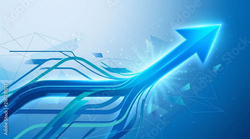 abstract background with arrows
