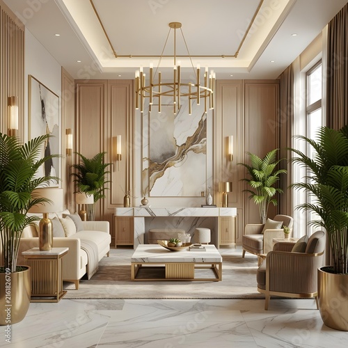 An hotel room