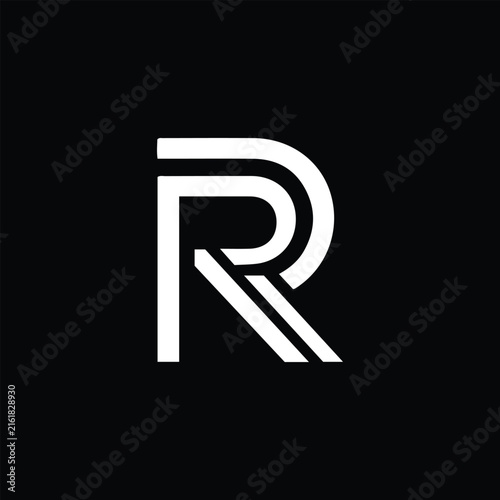 R Letter Logo Icon Vector Design