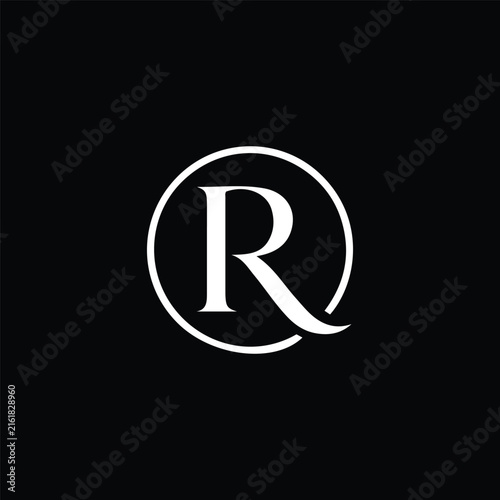 R Letter Logo Icon Vector Design