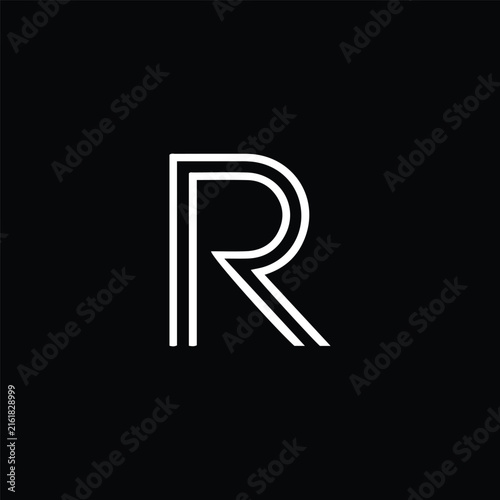 R Letter Logo Icon Vector Design