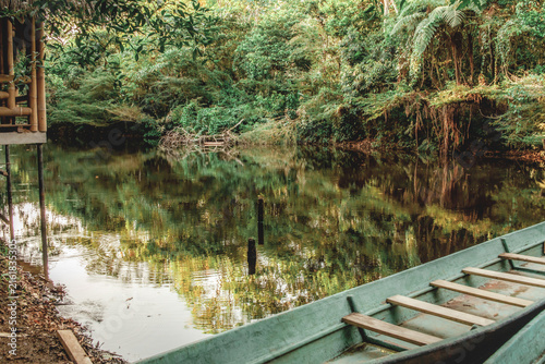 Cuadro en lienzo Tena, Ecuadorian Amazon