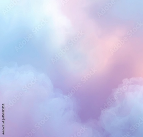 blue sky with clouds