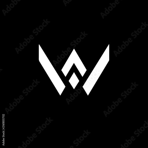 W Letter Logo Icon Vector Design