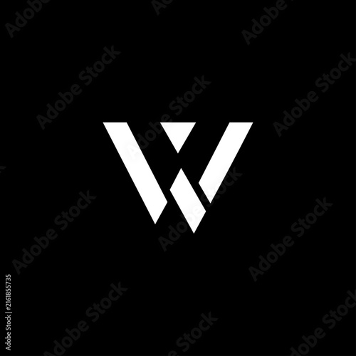 W Letter Logo Icon Vector Design