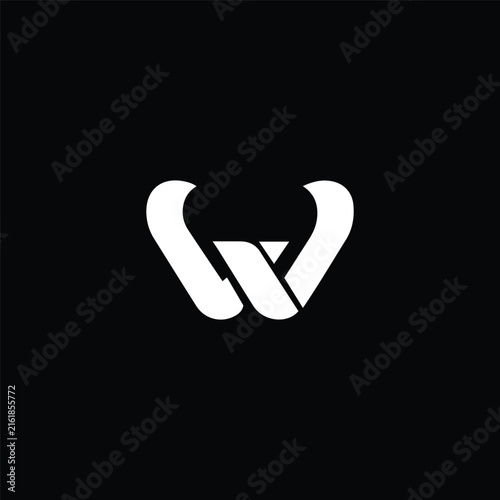 W Letter Logo Icon Vector Design