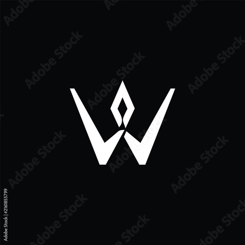 W Letter Logo Icon Vector Design