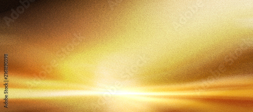 Luxurious golden light abstract background with warm brown and orange color blends.