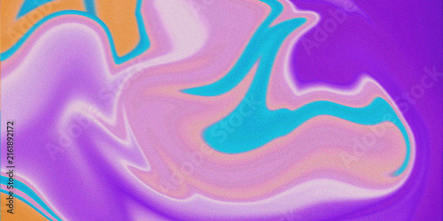 Принти на полотні Abstract watercolor background with soft purple and turquoise gradient for desig