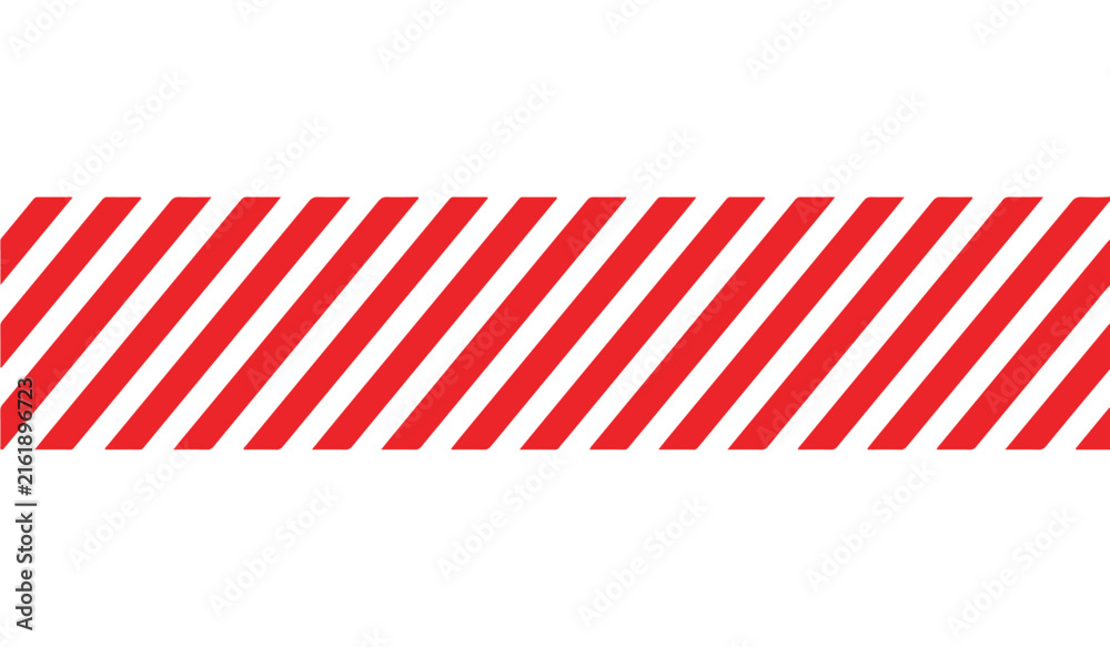 Fototapeta premium Red diagonal lines geometric vector background, repeating stripe pattern with clean white space for modern graphic design, banners, posters and templates.