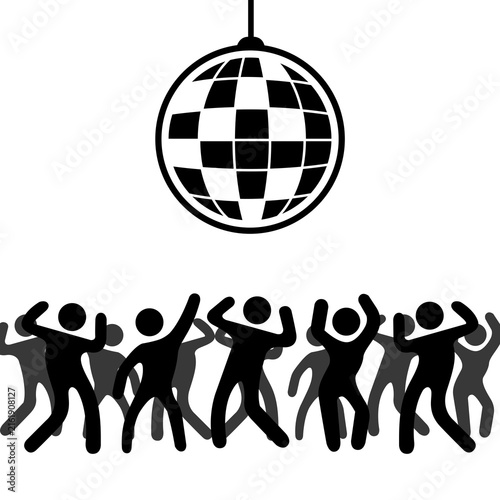 Clubbing, party, disco