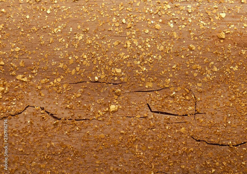 cracked earth in the sand background 