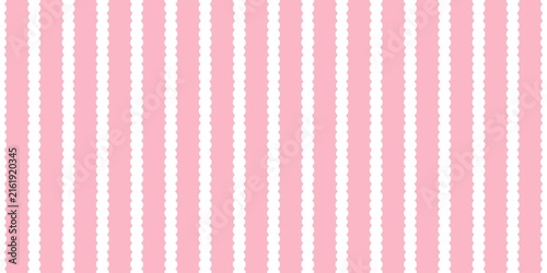 фотографія Soft baby pink vertical scalloped stripe texture