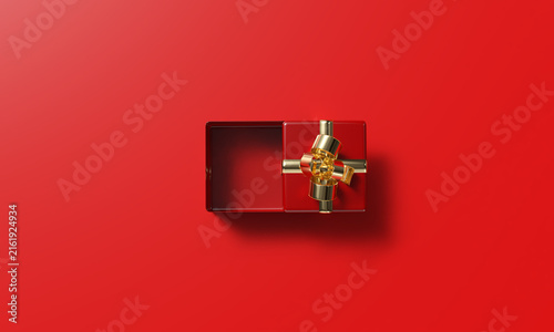red pink orange color shadow light bright ribbon bow golden yellow merry christmas xmas happy new year december month event gift holiday anniversary topview merry christmas xmas happy new year winter 