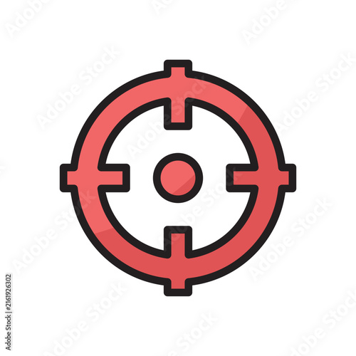 Target Line Color Icon