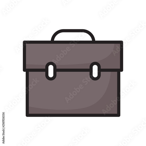Briefcase Line Color Icon